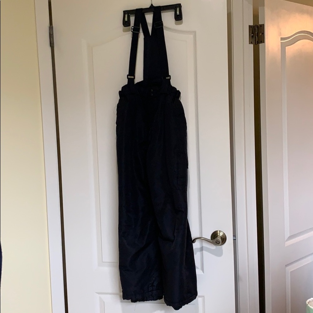 Minus Zero boys black insulated ski pants 14/16